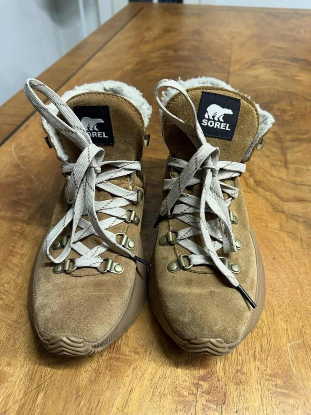Sorel Women's Size 8 Out N About III Conquest WP Boots Camel Brown NL4434-224 - Picture 3 of 5